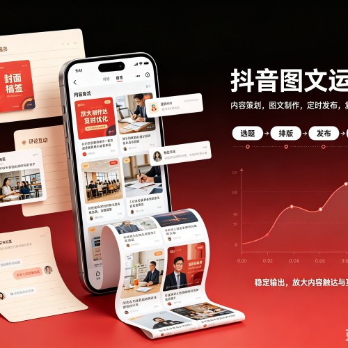 城子河抖音图文代运营服务